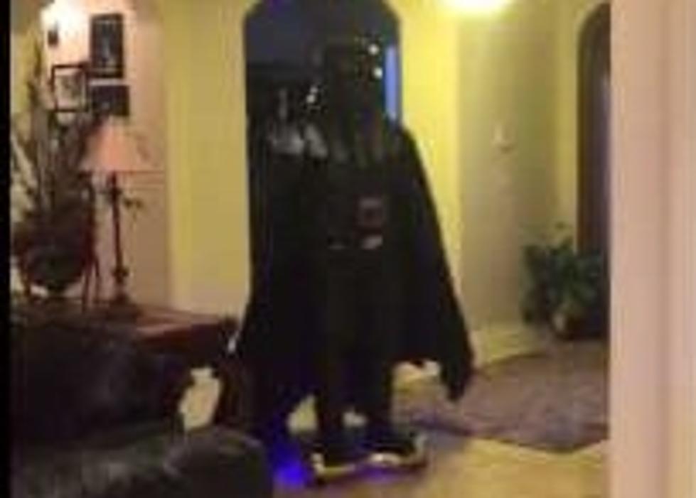 Darth Vader on a Hoverboard: Fail
