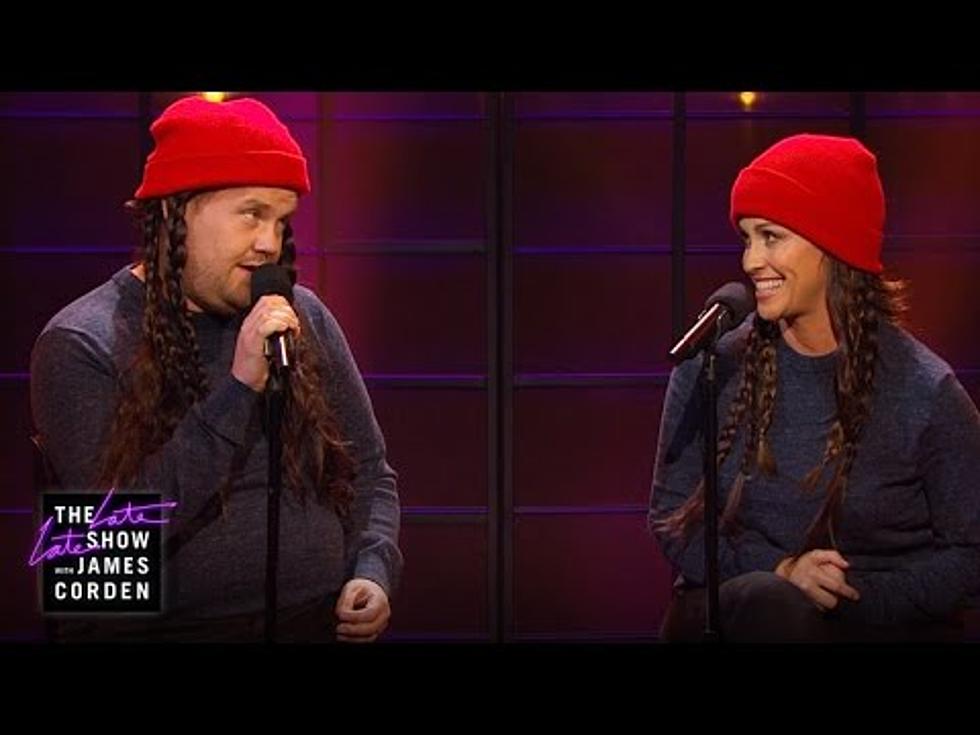 James Corden and Alanis Morissette Update The Lyrics To ‘Ironic’ [Video]
