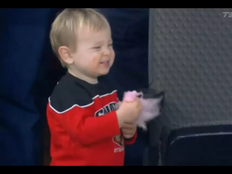 Best Day Ever: Kid Enjoys His &#8216;Day Of Hockey&#8217; [Video]