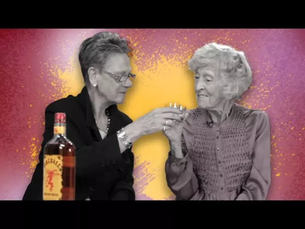 Grandmas Try Fireball Whiskey [Video]