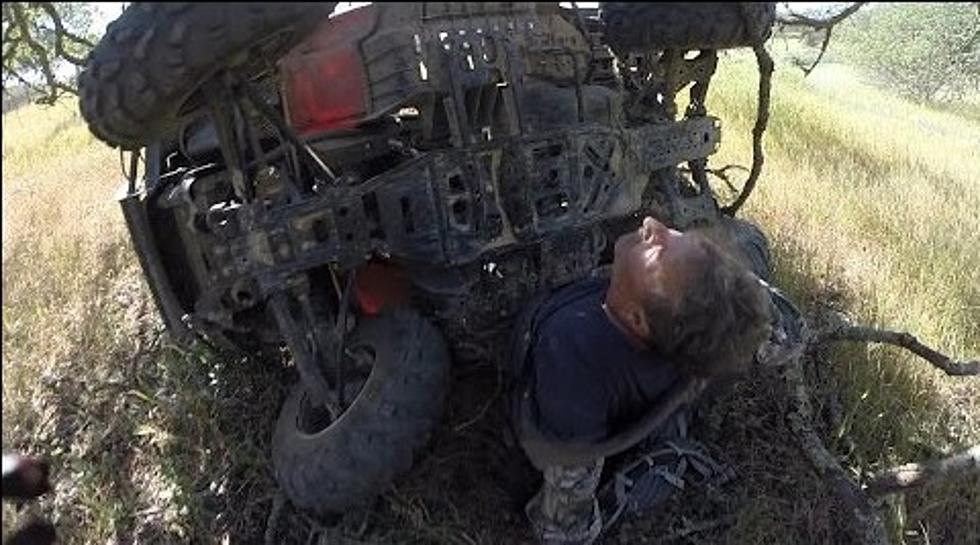 Dirtbiker Rescues Man Trapped Under Large ATV