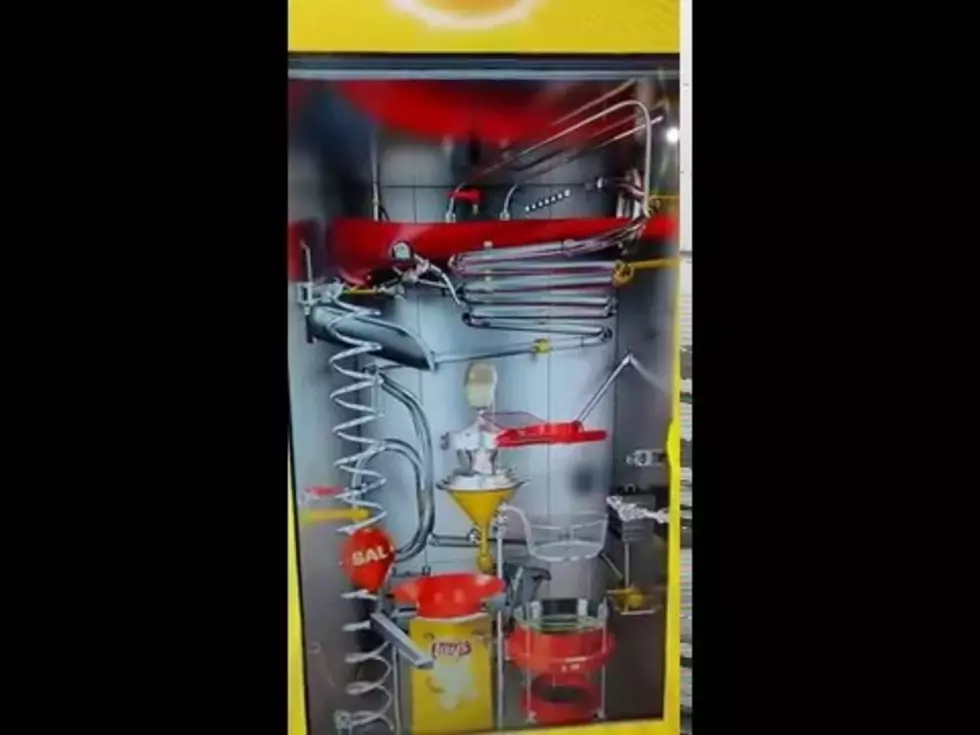 Vending Machine that Cooks Fresh Lays Chips