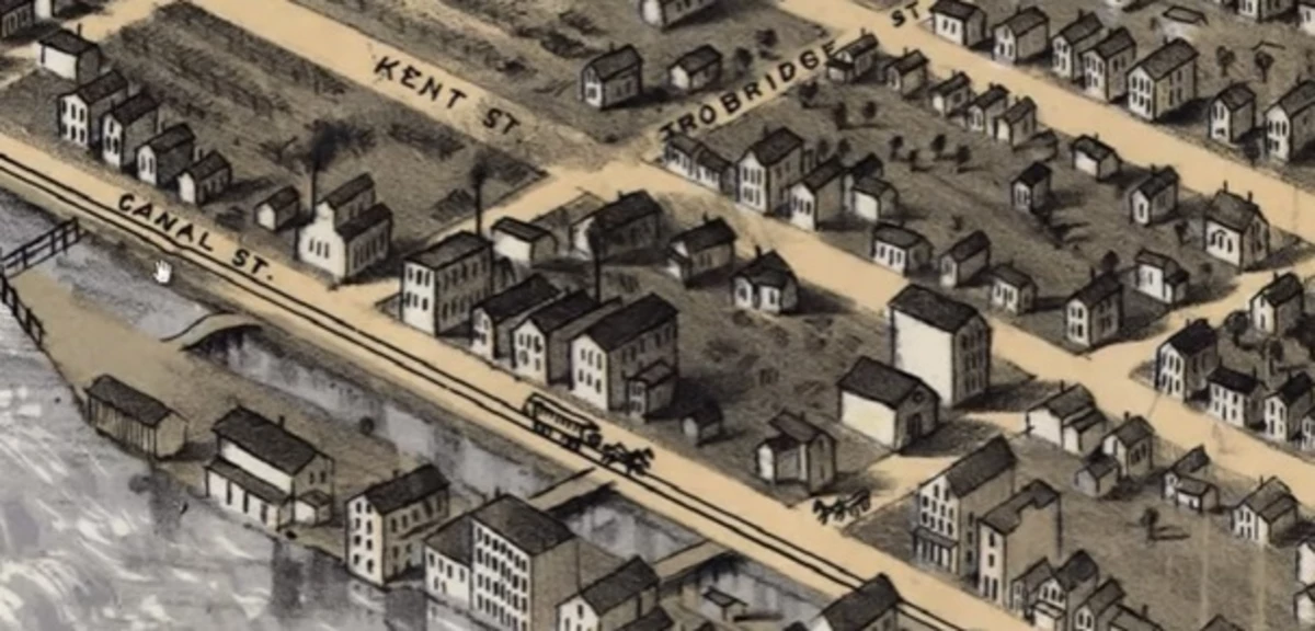 Vintage Map Shows Grand Rapids In 1868 [Video]