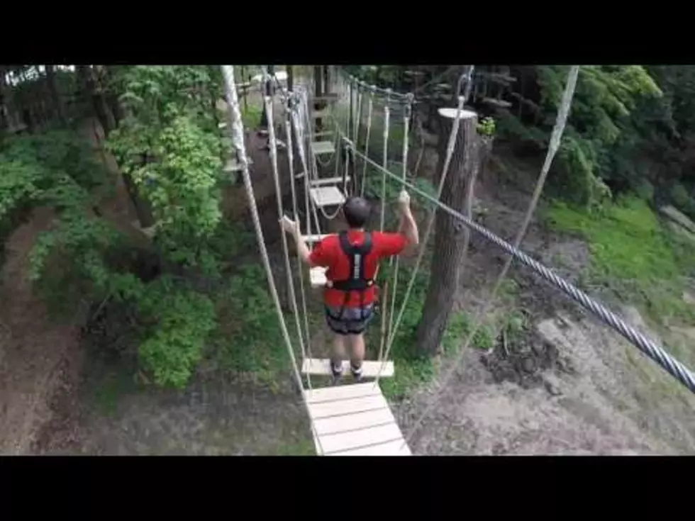 Footage from Grand Rapids Treetops Adventure