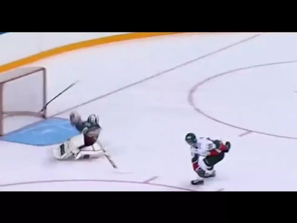 Is This Legal In Hockey? It Can&#8217;t Be. [Video]