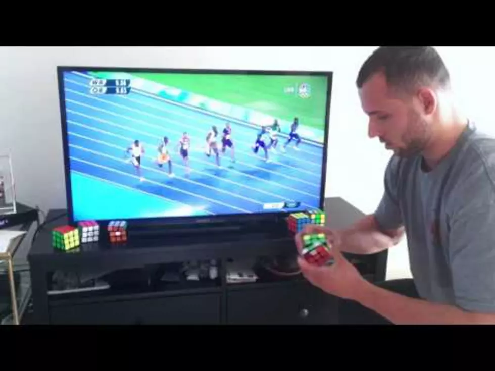 Usain Bolt vs Guy with Rubik’s Cube