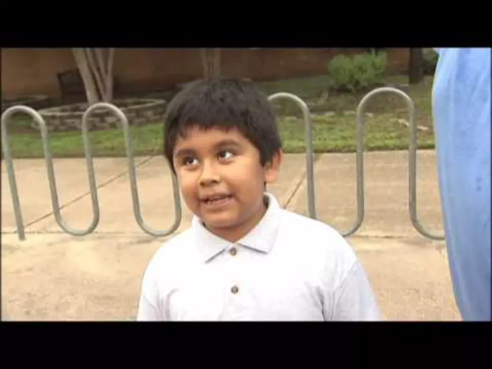 Adorable 4th Grader Uses TV Interview To Admonish His Mom [Video]