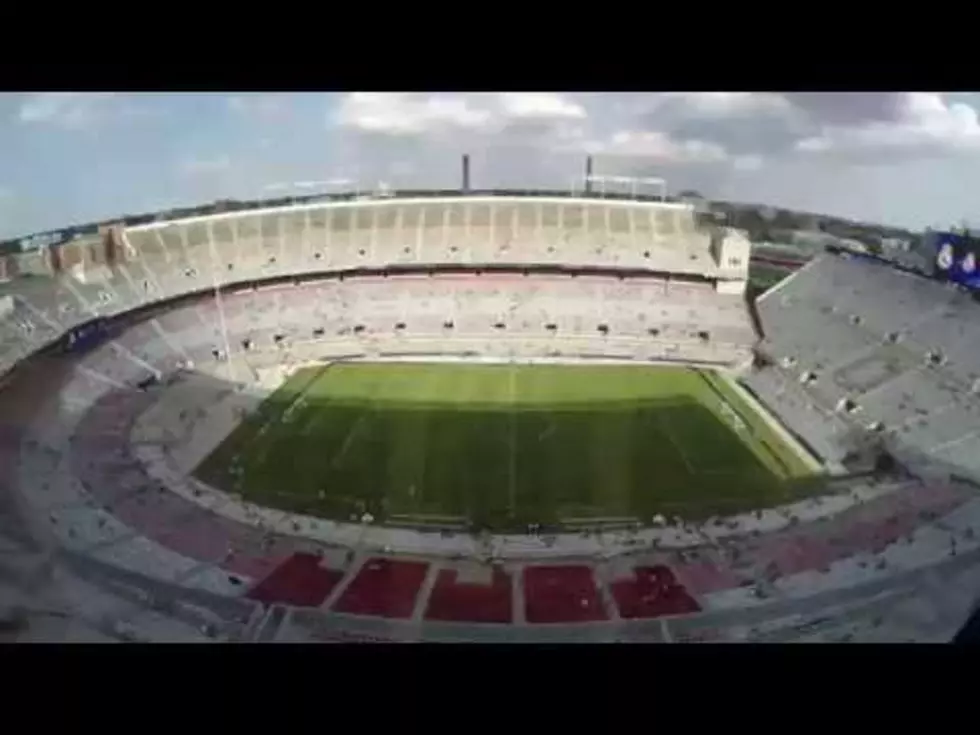 Time-lapse of Ohio State Pulling up Grass to Reinstall Turf