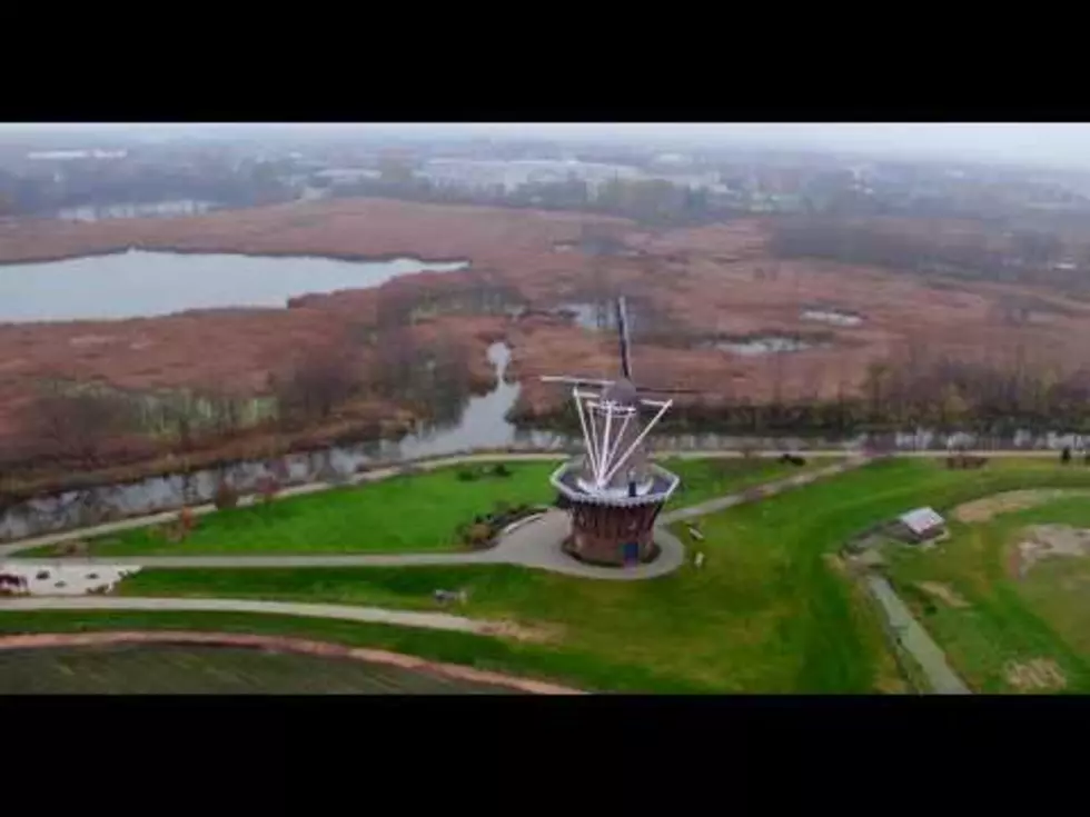 An Aerial View of Windmill Island in Holland [Video]