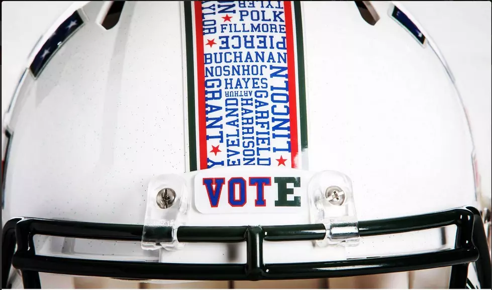Eastern Michigan Will Wear ‘Election Day’ Helmets Encouraging You To Vote