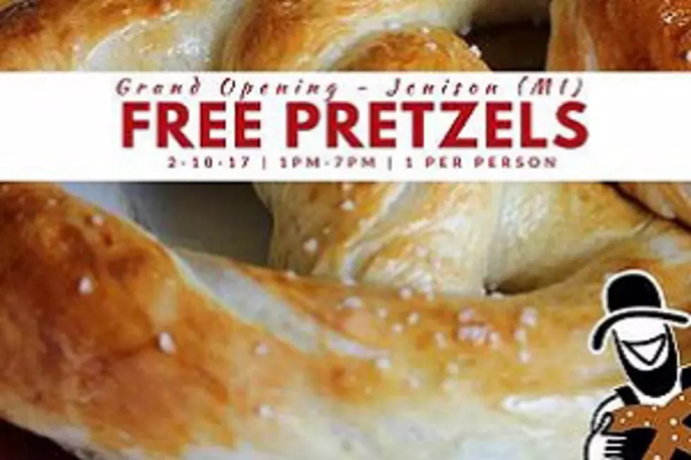 Free Pretzels on Friday at Ben&#8217;s Soft Pretzels Grand Opening in Jenison!