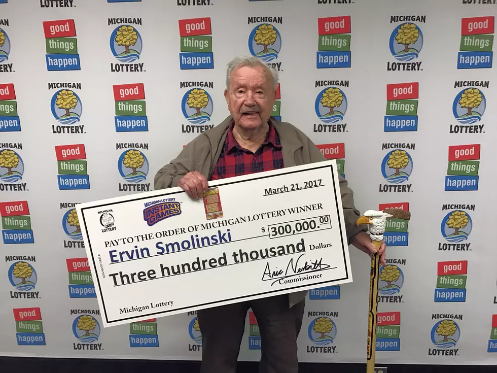 You’re Never Too Old To Win The Lottery, 94-Year-Old Michigan Vet Bags $300K