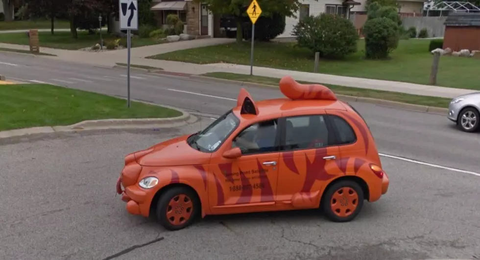 Google Street View Reveals A Strange ‘Cat Car’ in Grand Rapids, Is It Yours?