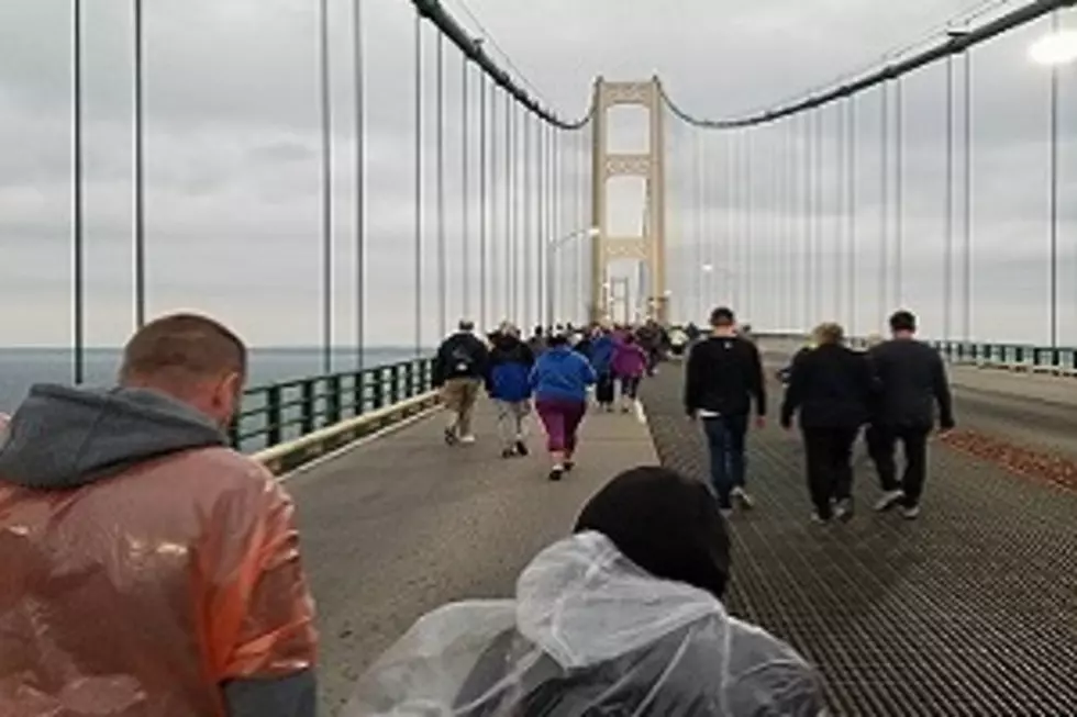 Relive The Experience of Walking the ‘Mighty’ Mackinac Bridge on Labor Day
