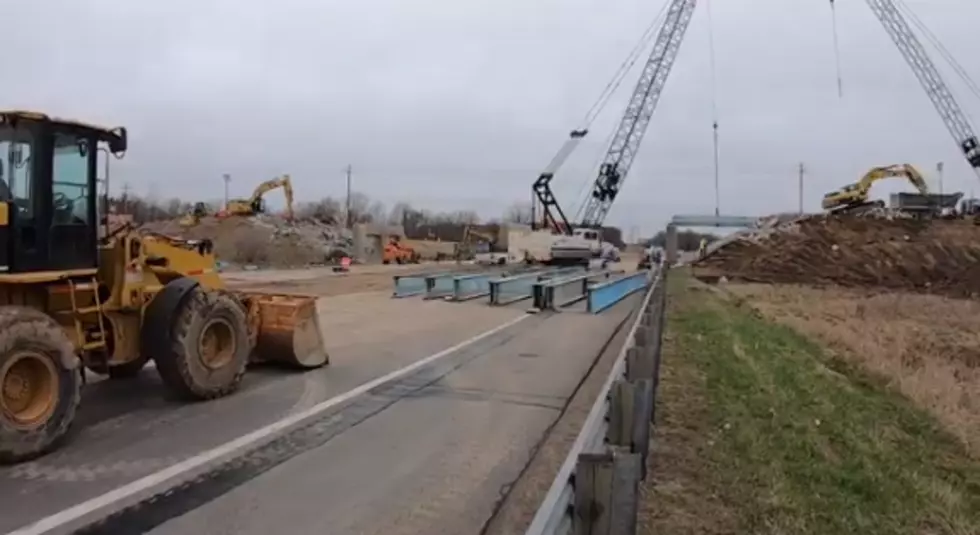 Time Lapse Video Of The 100th Street Bridge Coming Down
