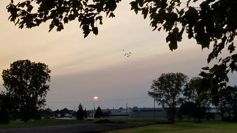 Those Aren’t Clouds Over Michigan, That’s Smoke!