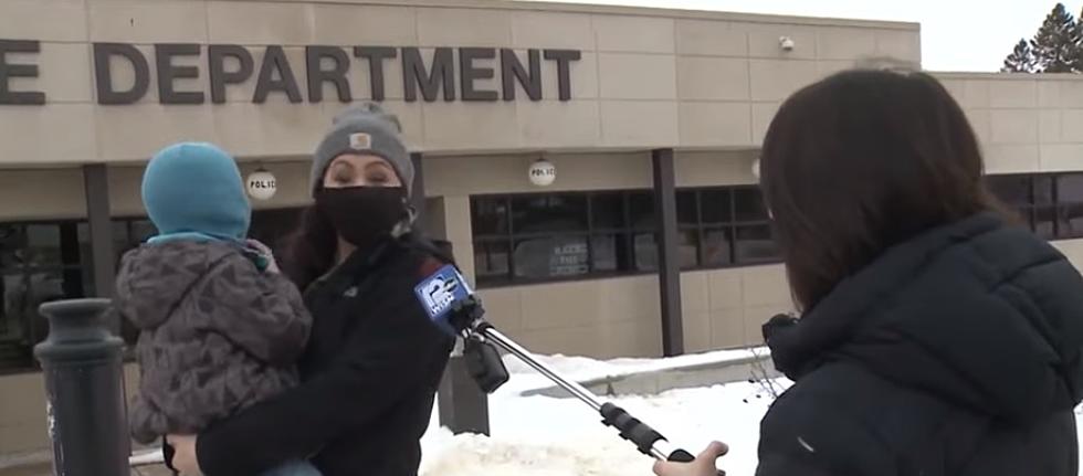 Snowplow Driver Rescues Barefoot Boy [Video]