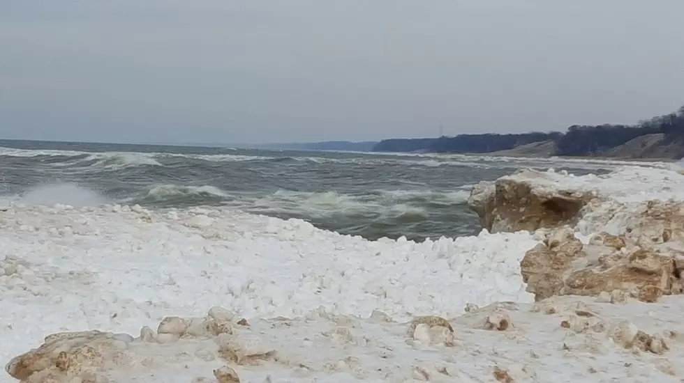 Watch Lake Michigan Magically Transform From Winter To Spring at Holland State Park