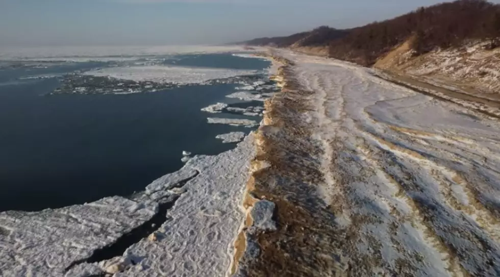 Watch: Drone Video Of The Lake Michigan Shoreline