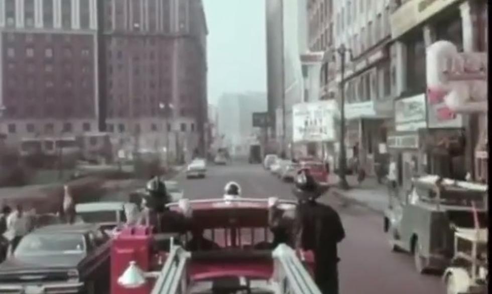 Ride Around 1960s Detroit In A Fire Truck [Video]