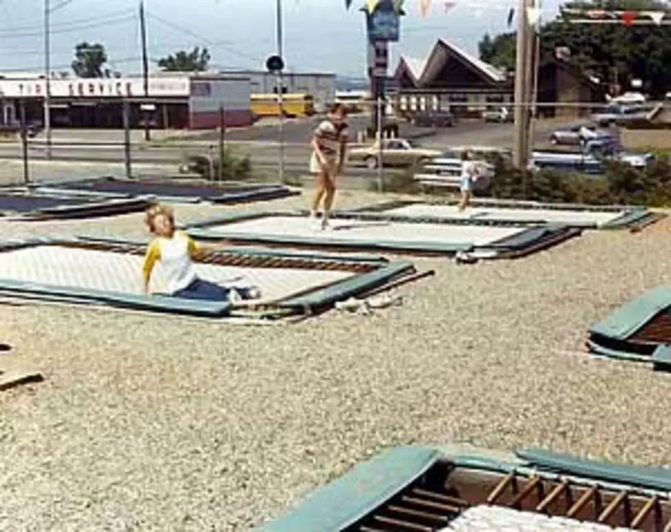 Trampolines at Beltline Drive-In