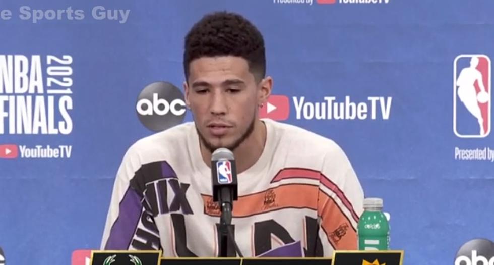 The Suns Devin Booker Opens Up About Growing Up In GR [Video]