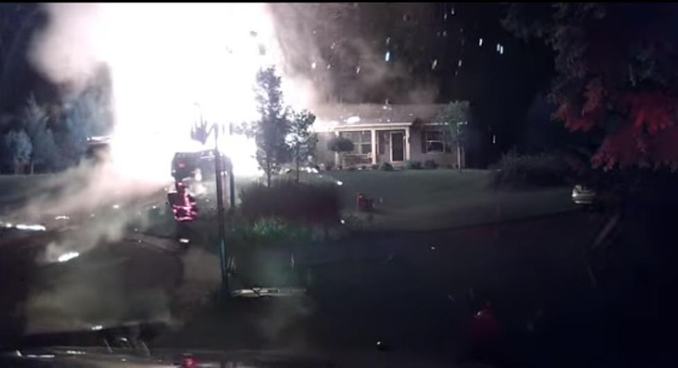 Delivery Man Saves Family In Plainfield Township [Video]