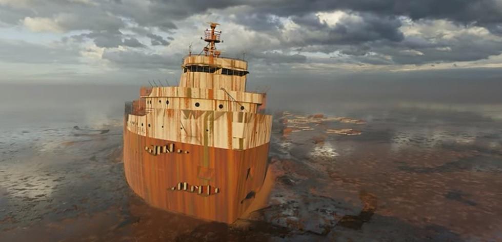 Man Builds 3D Model Of The Edmund Fitzgerald — AFTER The Wreck [Video]