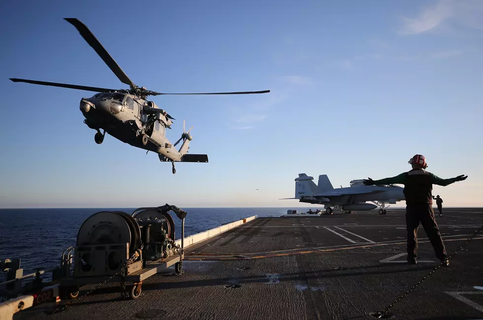 U.S. Navy Conducts Carrier Qualification Training Aboard The USS Nimitz