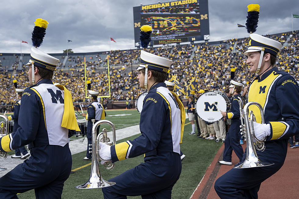 WATCH: Marching Onto The Field At The Big House