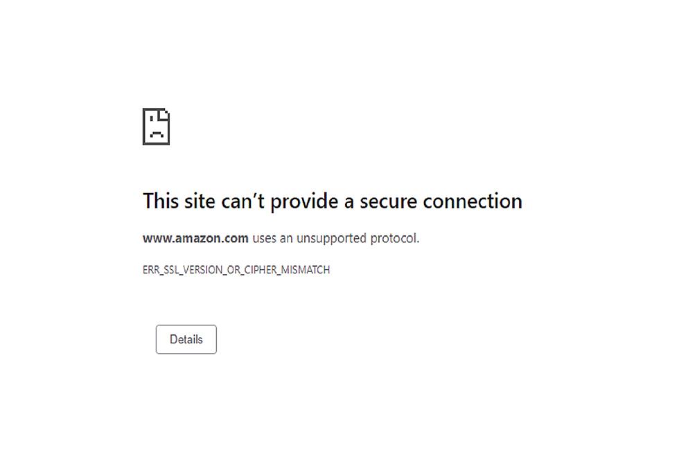 Amazon’s Website is Down