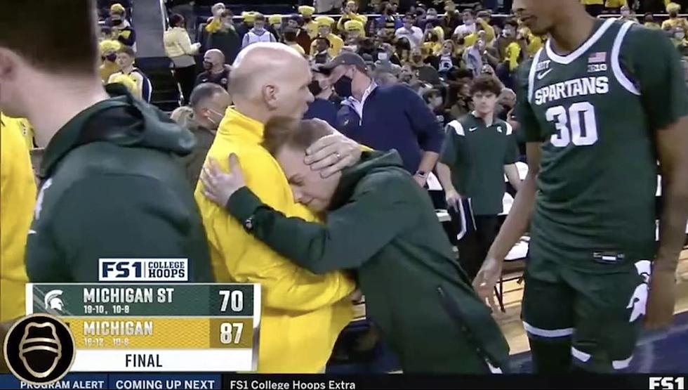 Coaches Embrace After M-MSU Game, Internet Has A Field Day