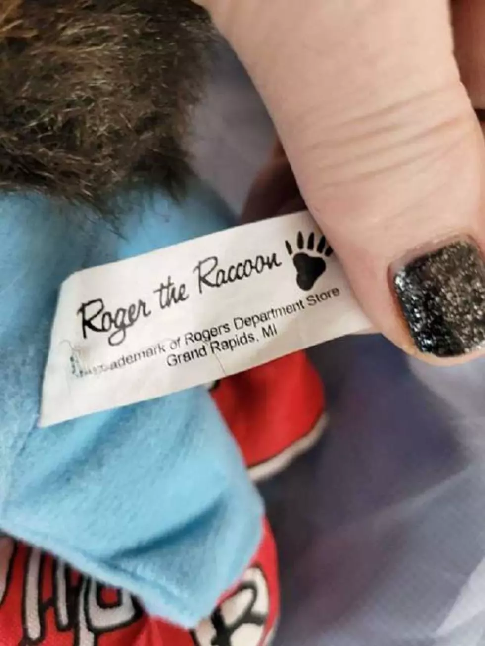 Roger the Raccoon Tag