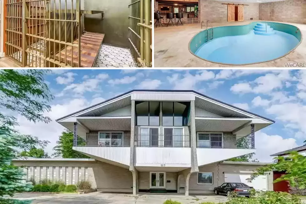 Interesting Home For Sale Features Indoor Pool and Jail Cells