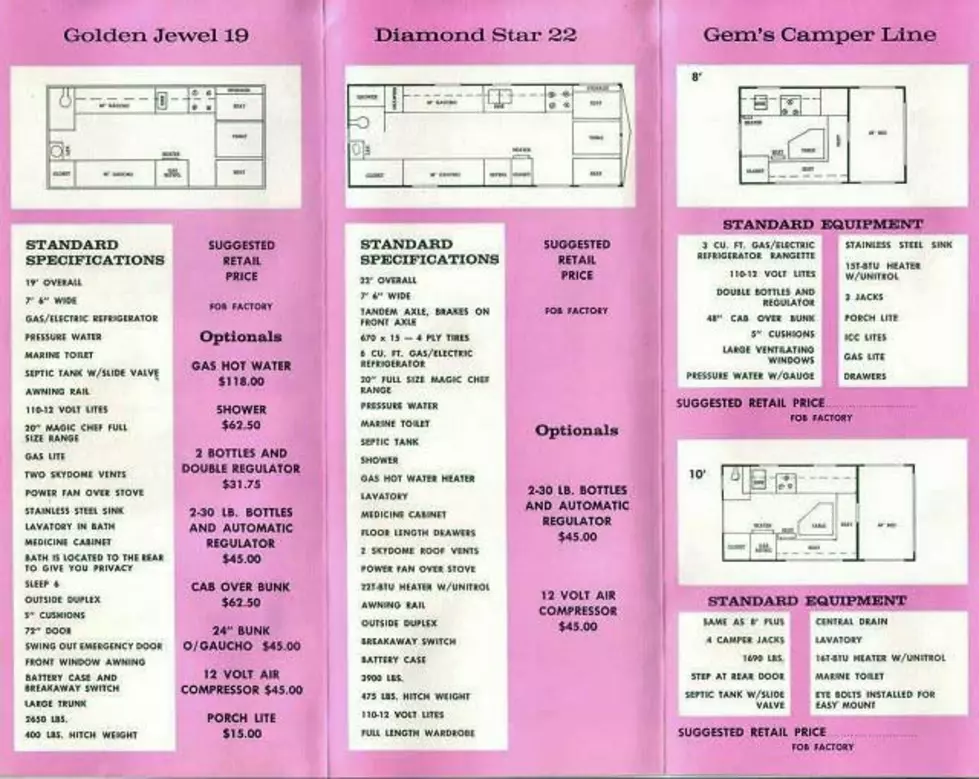 Little Gem Trailers Brochure