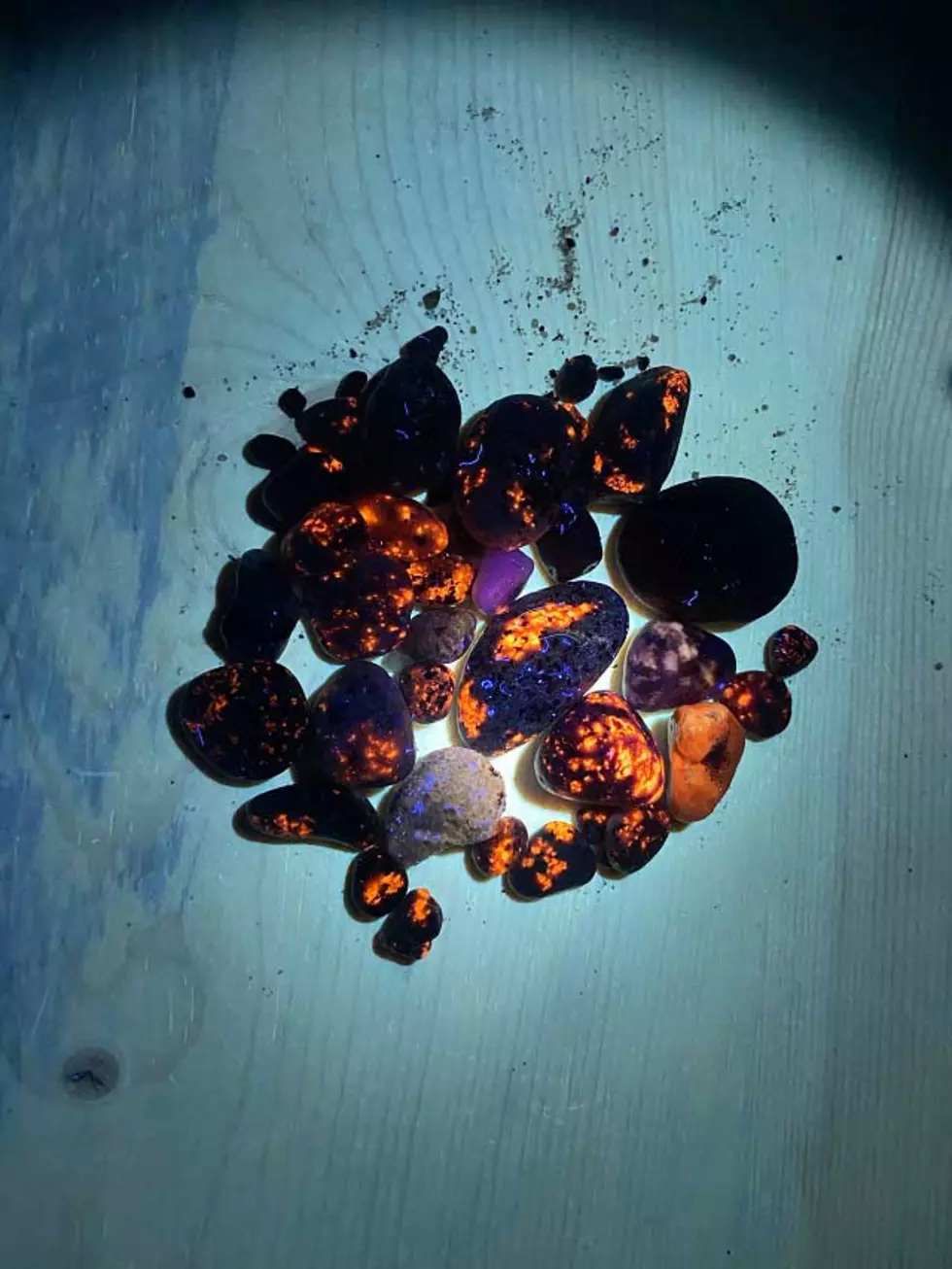 Yooperlite Rocks - UV Light