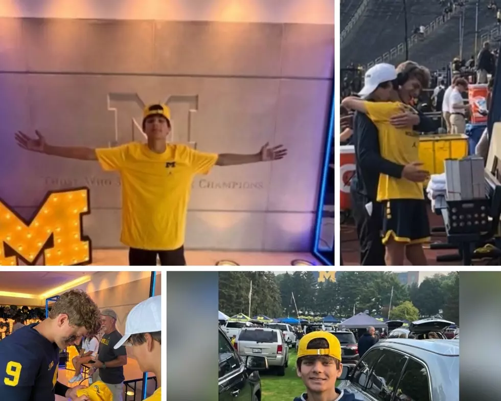 Teen Michigan Football Fan Gets Thrill Of A Lifetime