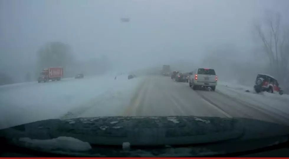 WATCH: Video Footage Of 20 Car Pileup On US-131