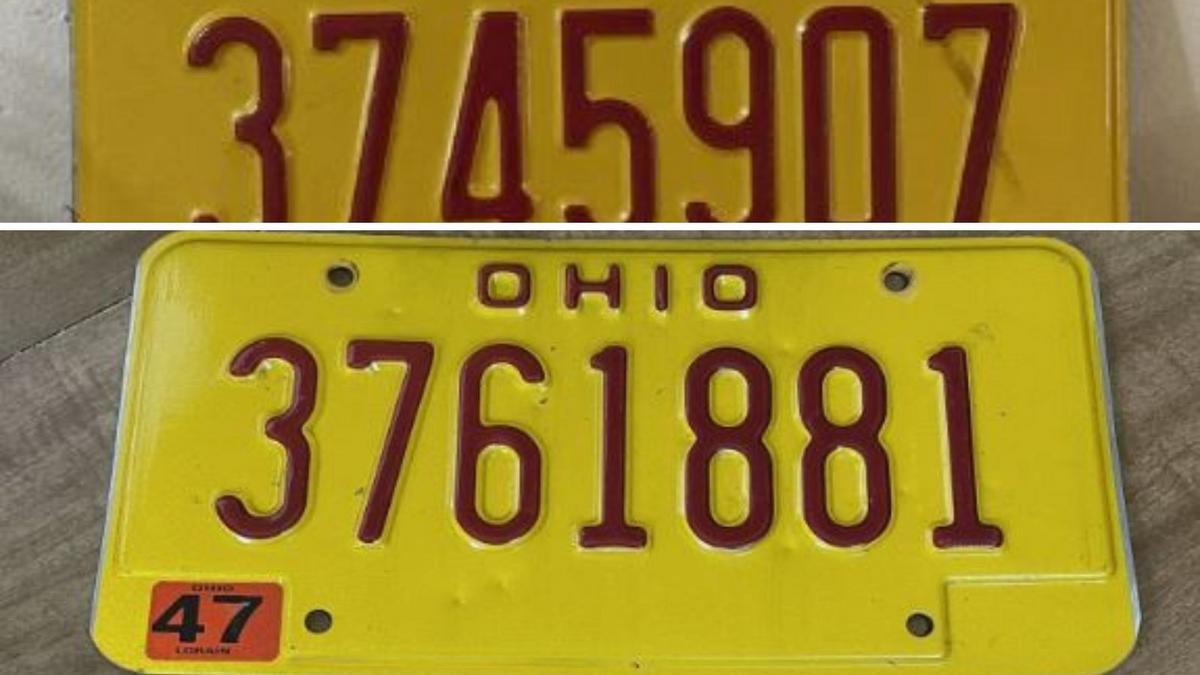 The Secret Behind Ohio's Yellow-and-Red License Plates