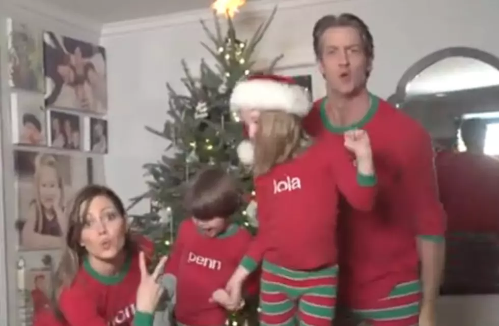 Family’s Christmas Jammies Video Goes Viral