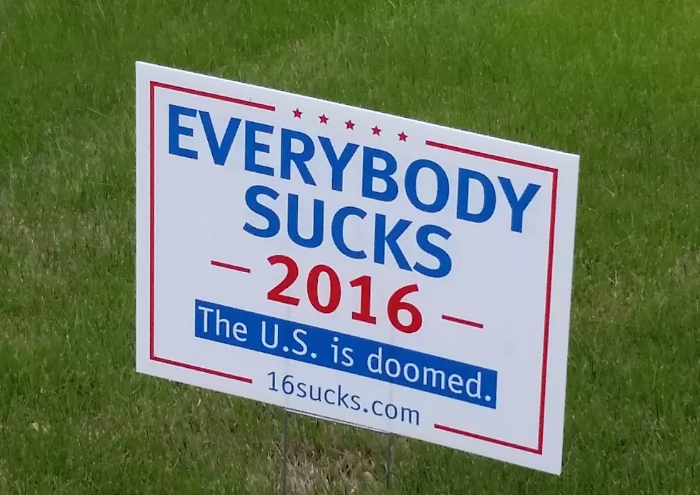 Quincy Yard Has Perfect Campaign Sign