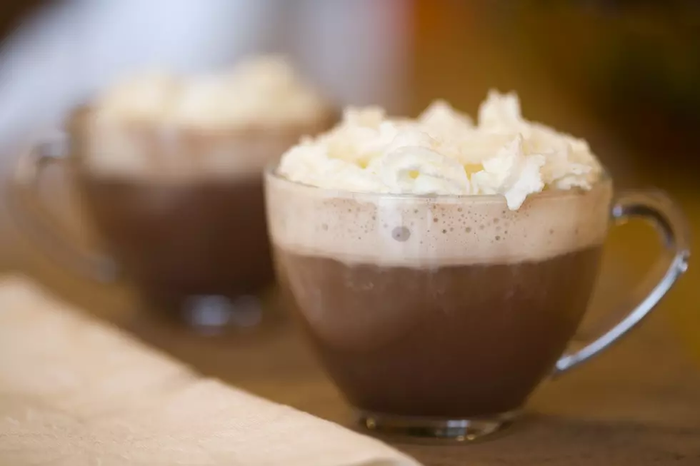 First Snowfall Equals Spiked Hot Cocoa (For Adults)