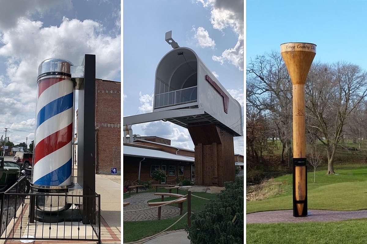 14 of the World's Largest Items located in a Small Town in Ill.