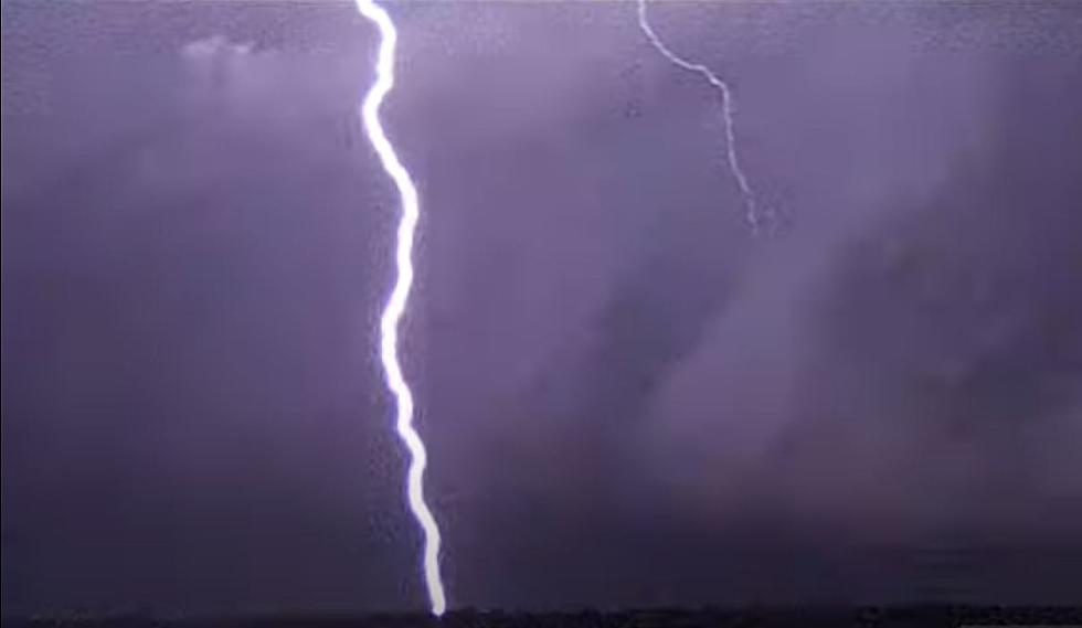 Watch As Weekend Storms Produce Amazing Lightning Strike Show
