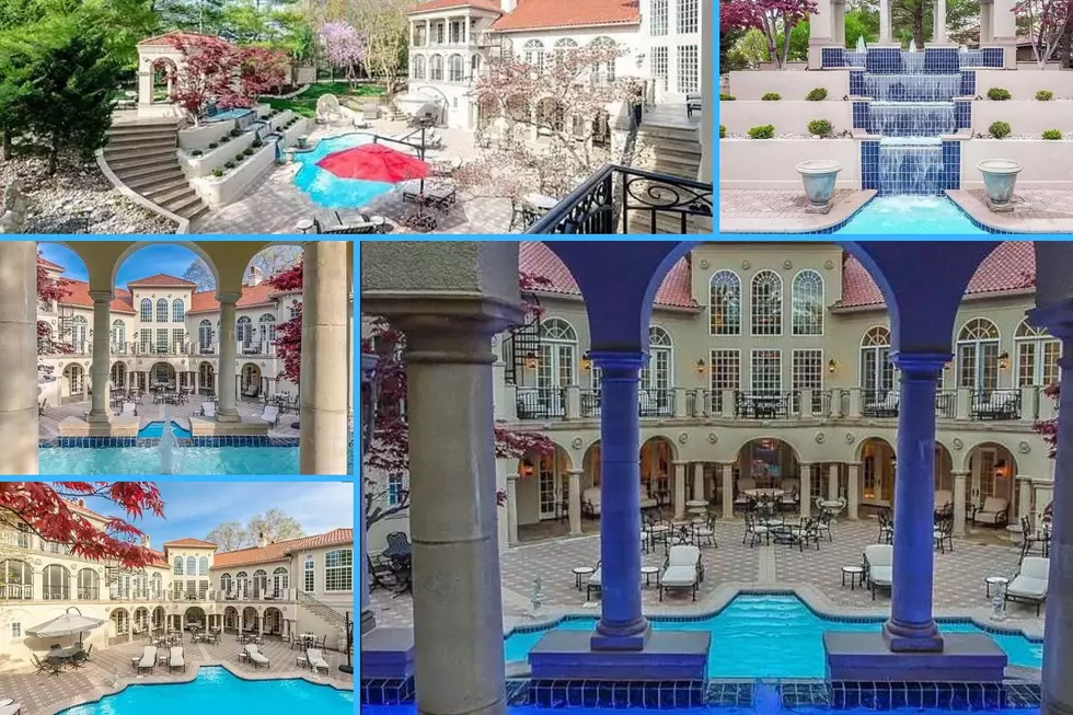 The Outdoor Pool At This Mega Missouri Mansion is Like A Resort