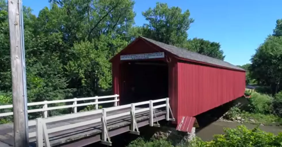 Iconic Red Covered Bridge in Illinois Named Oldest In State