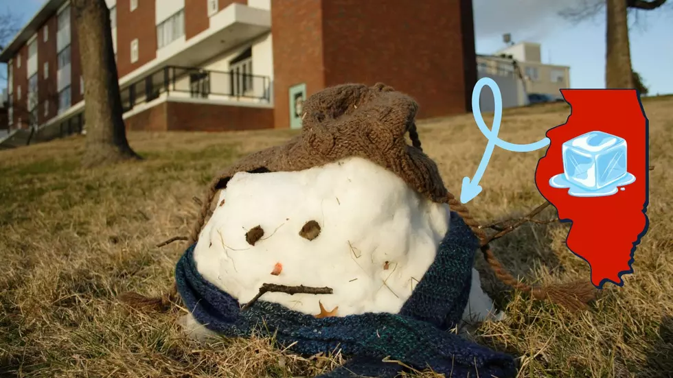 Warm Weather Has Totally Hosed this Illinois Snowman Competition