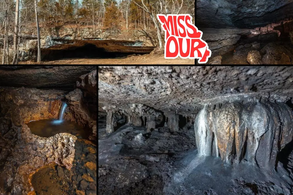 See Magnificent 80-Acre Missouri Cave with Underground Waterfall