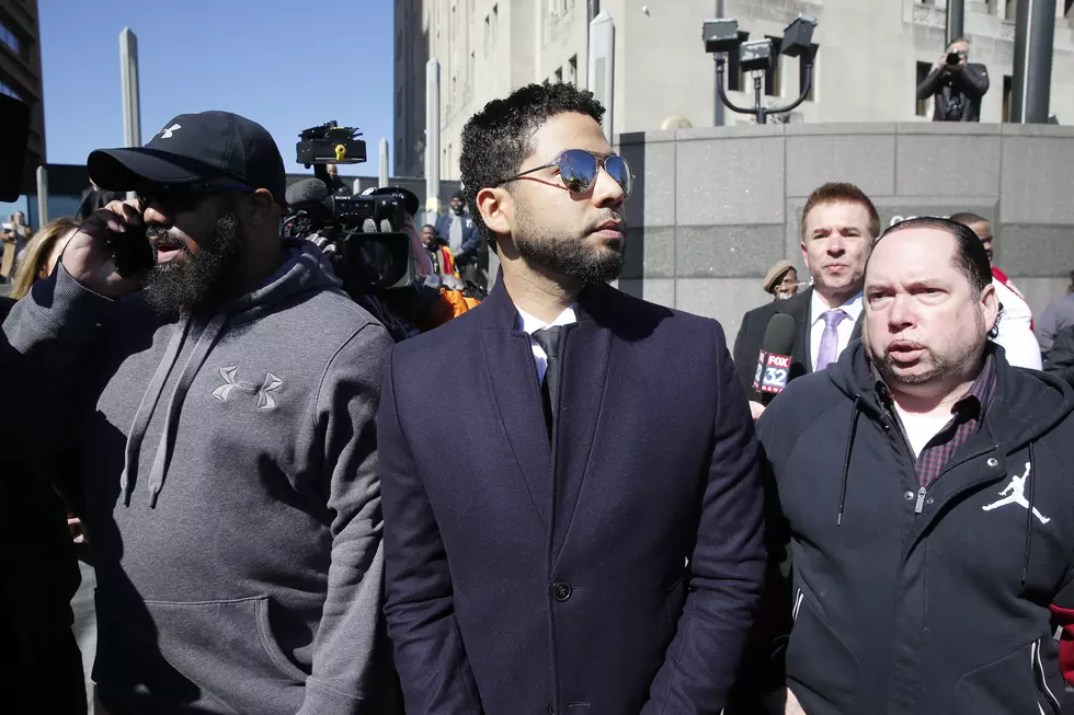 Actor Jussie Smollett Appears Outside Of Court After It Was Announced That All Charges Have Been Dropped Against Him