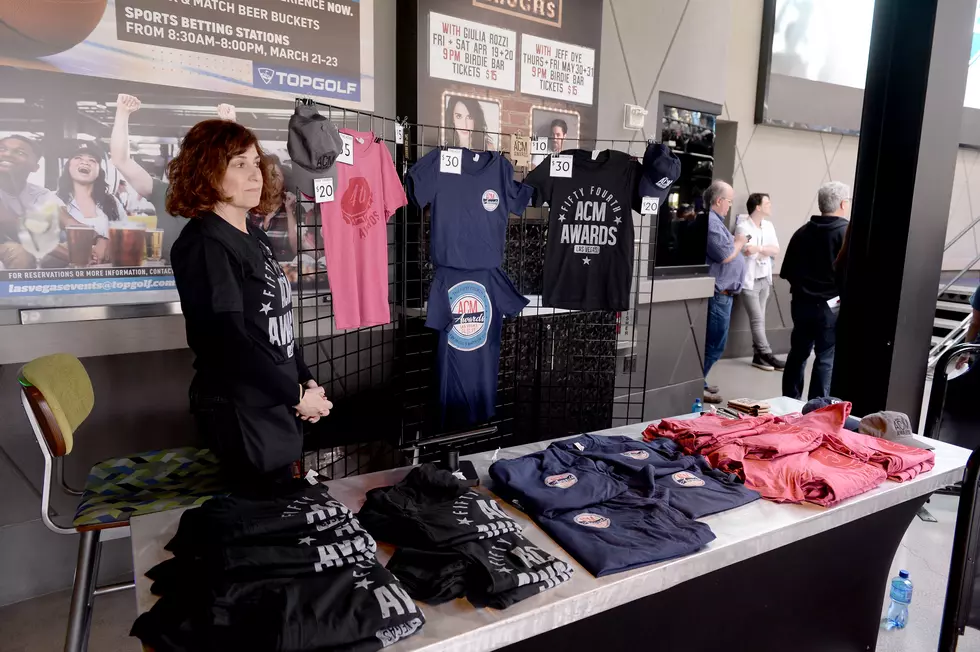 Event merch table/Getty Images